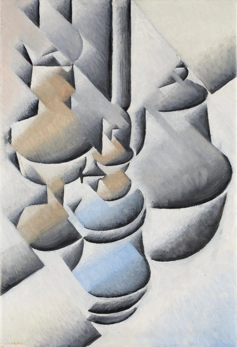 Martwa natura z lampą - Juan Gris