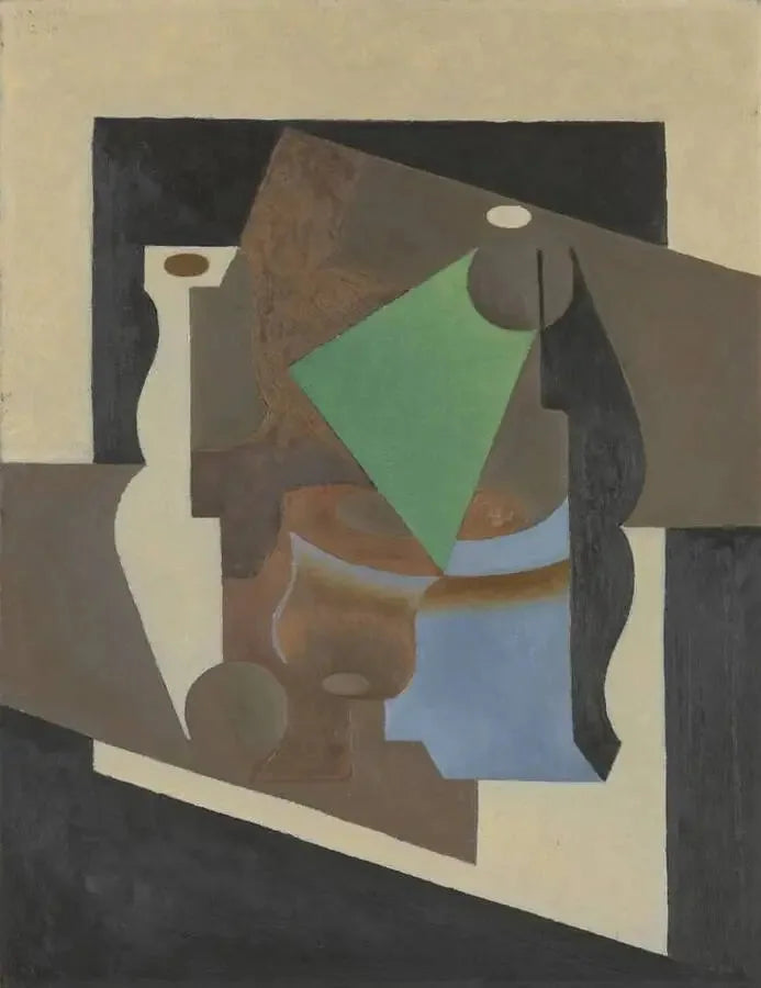 Martwa natura z lampą - Juan Gris