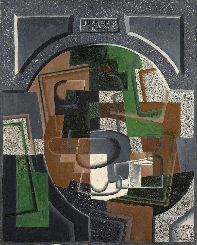 Martwa natura z tablicą - Juan Gris