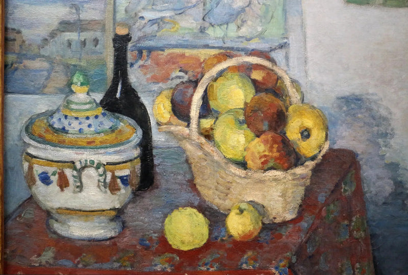 Martwa natura z zupnikiem - Paul Cézanne
