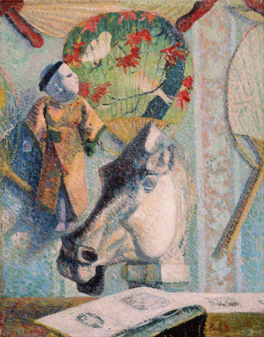 Martwa natura z głową konia - Paul Gauguin