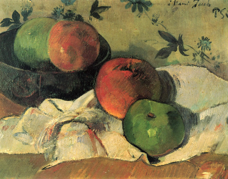 Martwa natura z przyjacielem Jakubem - Paul Gauguin