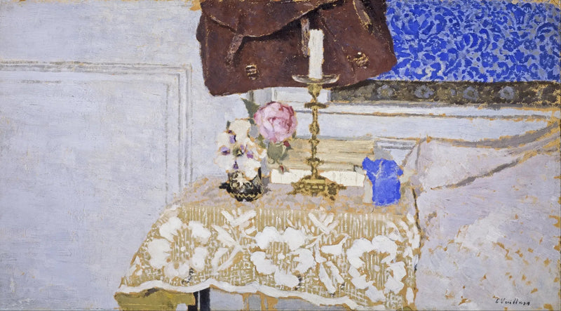 Martwa natura z świecznikiem - Édouard Vuillard