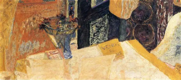 Martwa natura z bukietem kwiatów lub Wenus z Cyreny - Pierre Bonnard