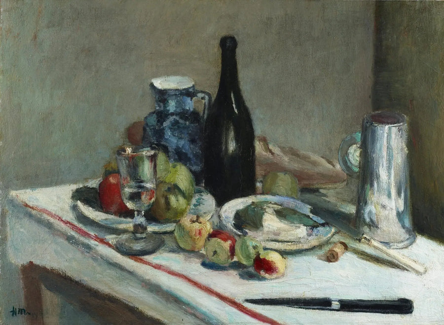 Martwa natura z czarnym nożem - Henri Matisse