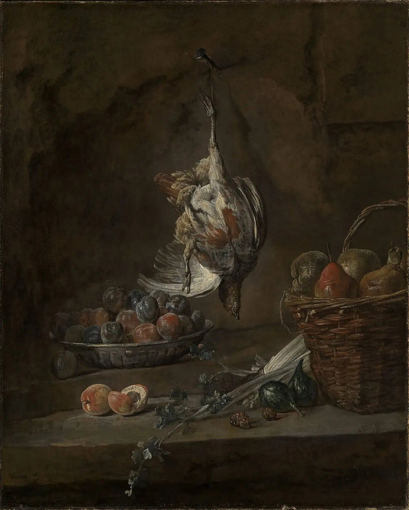 Martwa natura z padłym bażantem - Jean Simeón Chardin