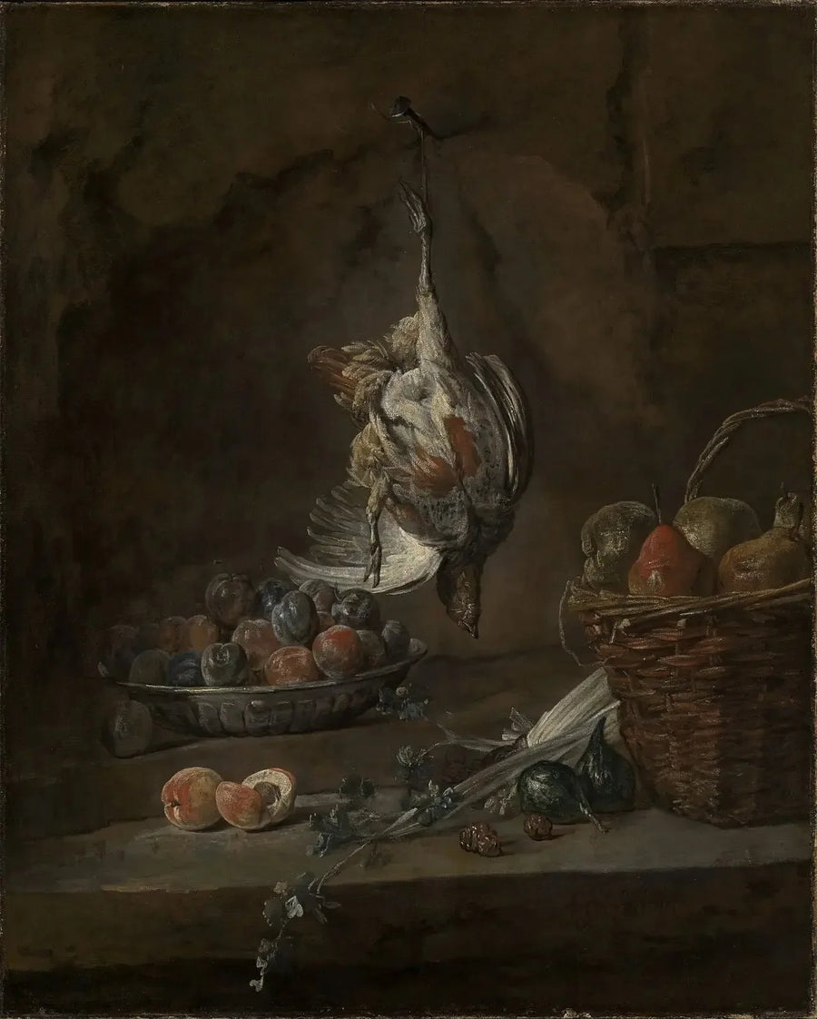 Martwa natura z padłym bażantem - Jean Simeón Chardin