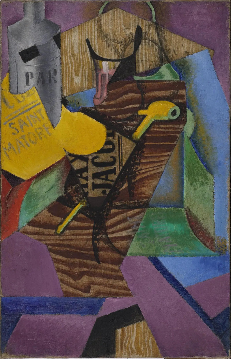 Martwa natura z książką - Juan Gris