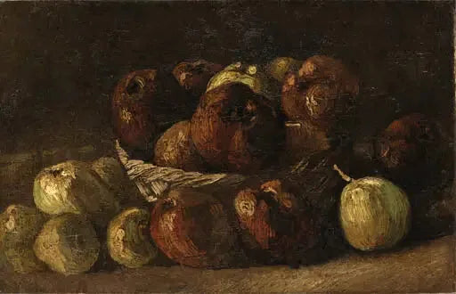 Martwa natura z koszem jabłek - Vincent van Gogh