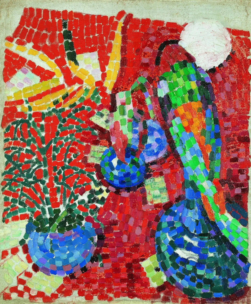 Martwa natura z papugą - Robert Delaunay