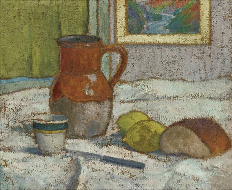 Martwa natura z dzbankiem i filiżanką - Émile Bernard