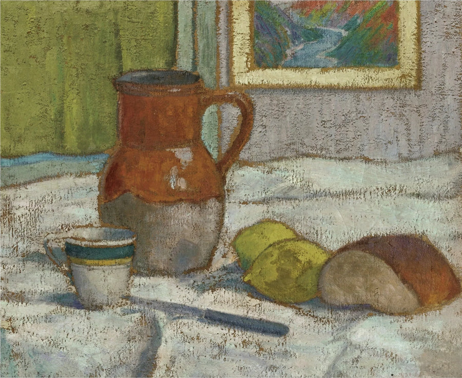 Martwa natura z dzbankiem i filiżanką - Émile Bernard