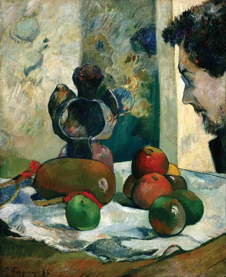 Martwa natura z profilem Lavala - Paul Gauguin