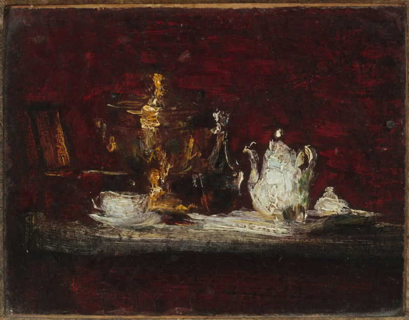 Martwa natura ze samowarem - Henri Fantin-Latour