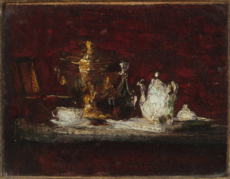 Martwa natura ze samowarem - Henri Fantin-Latour