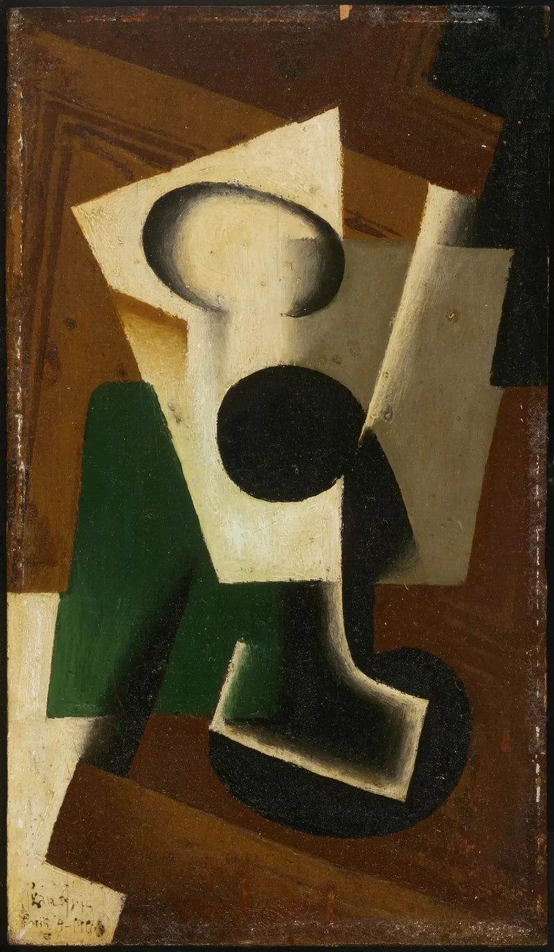 Martwa natura z kieliszkiem - Juan Gris