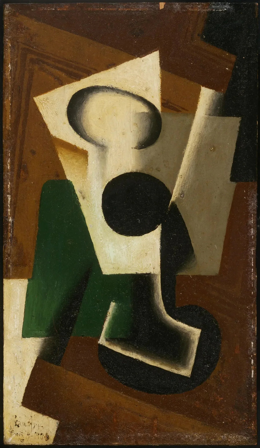 Martwa natura z kieliszkiem - Juan Gris