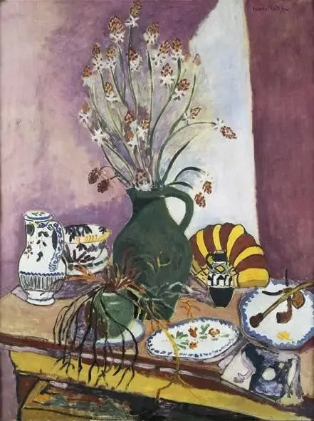 Martwa natura z asfodelami - Henri Matisse
