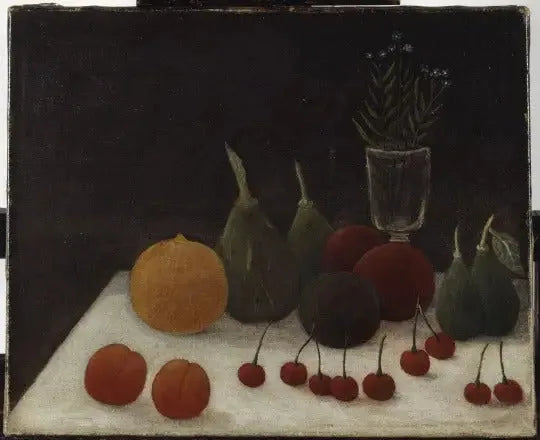 Martwa natura z wiśniami - Henri Rousseau