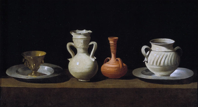 Martwa natura z dzbanami - Francisco de Zurbarán