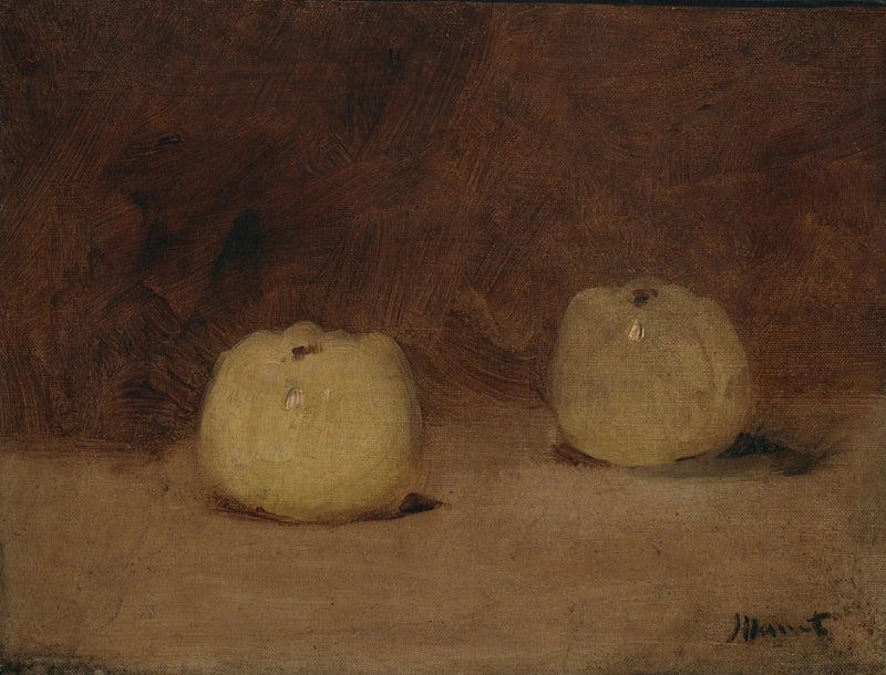 Martwa natura z dwoma jabłkami - Édouard Manet