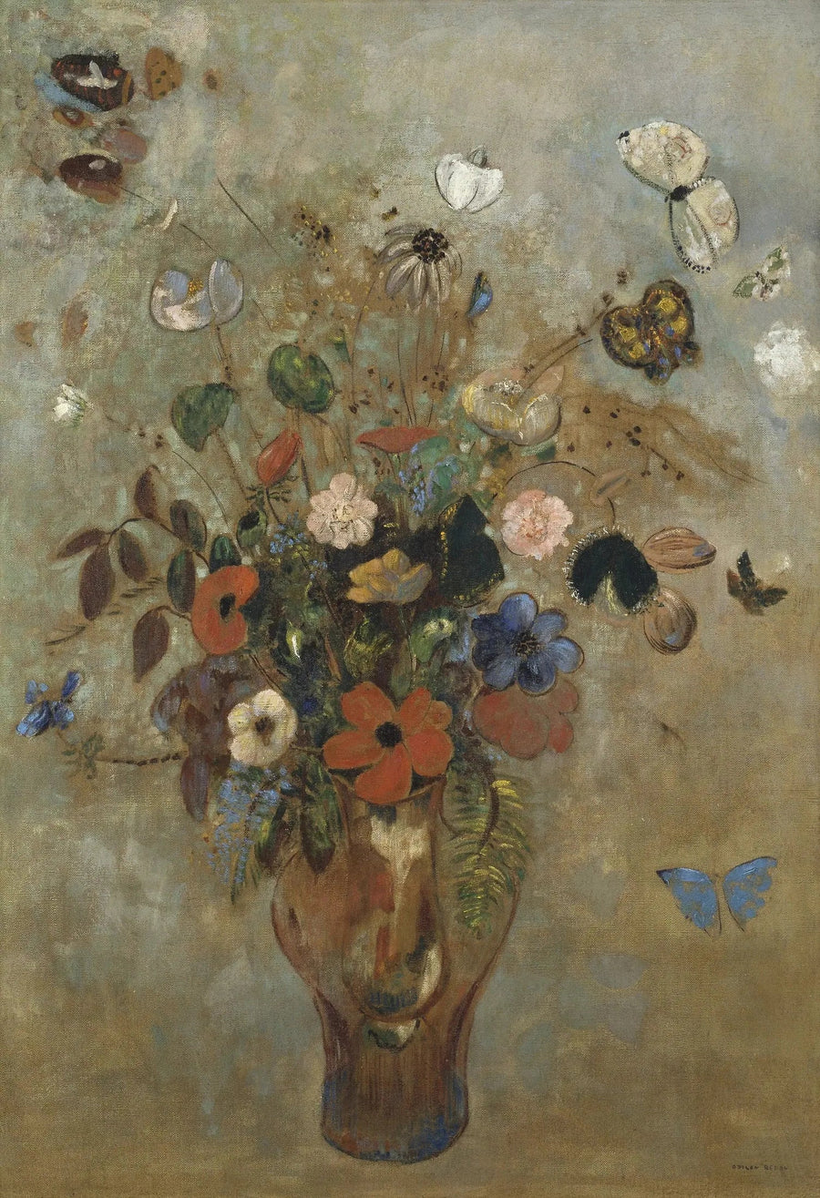 Martwa natura z kwiatami - Odilon Redon