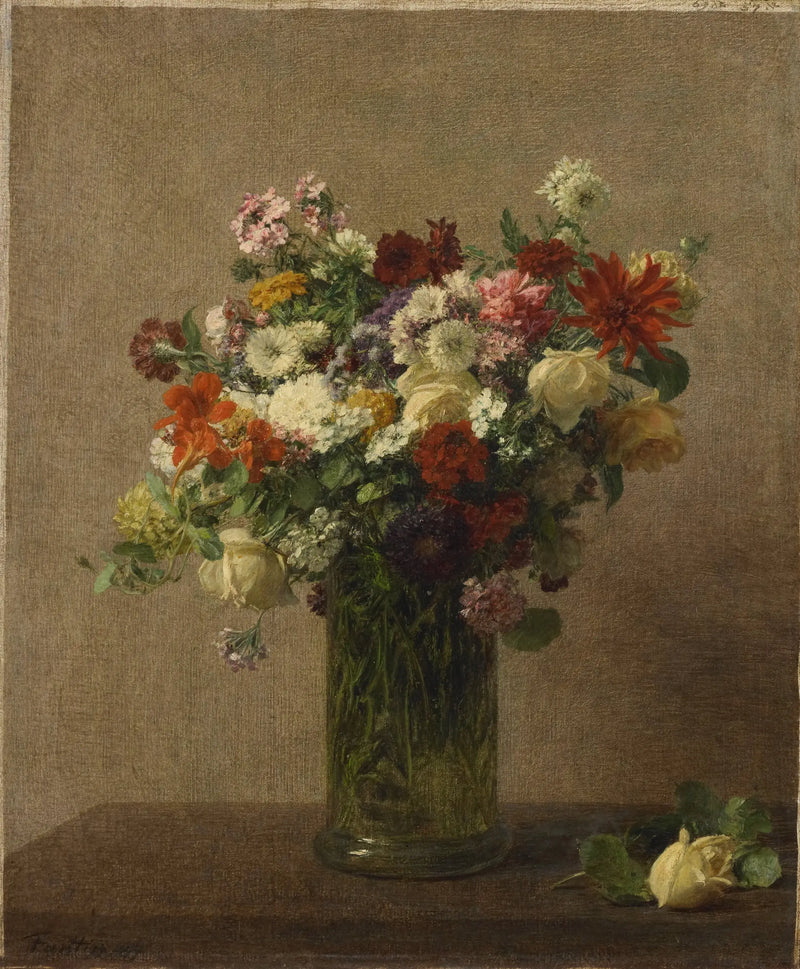 Martwa natura z kwiatami SK-A-2895 - Henri Fantin-Latour
