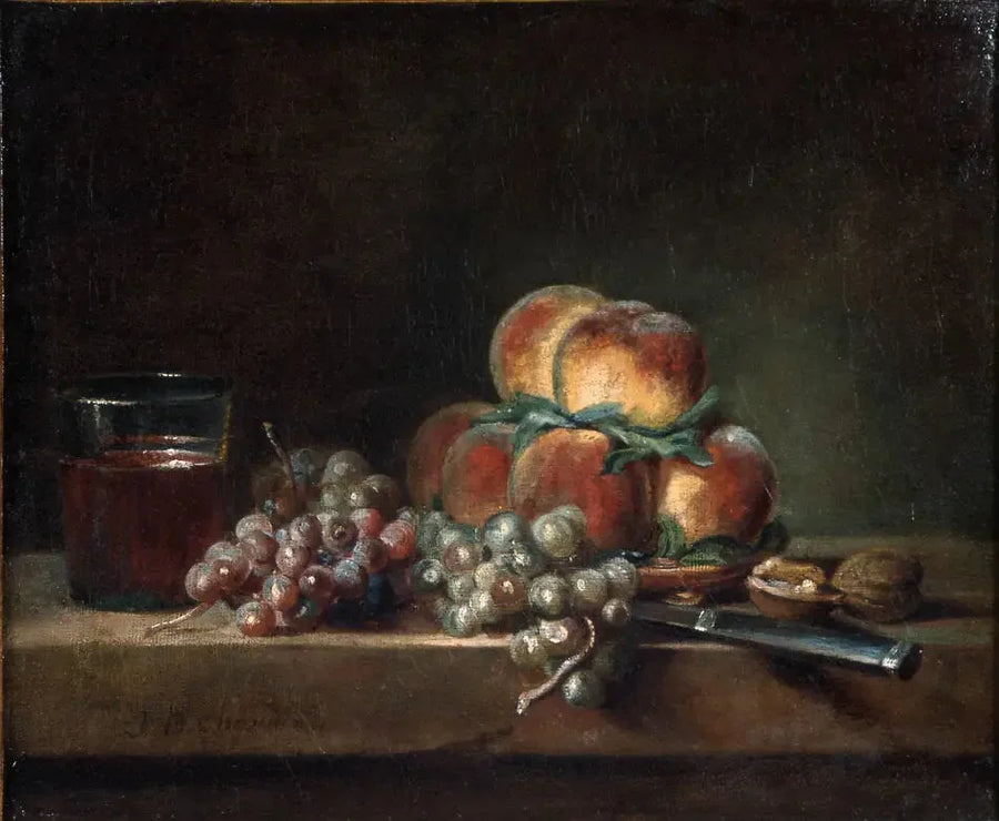 Martwa natura z owocami - Jean Simeón Chardin