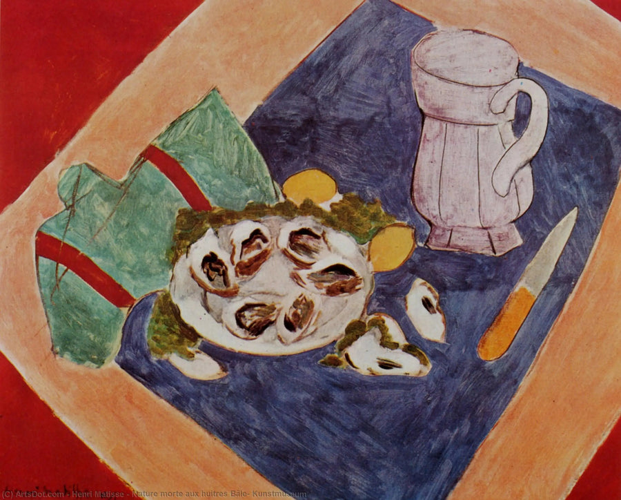 Martwa natura z ostrygami - Henri Matisse