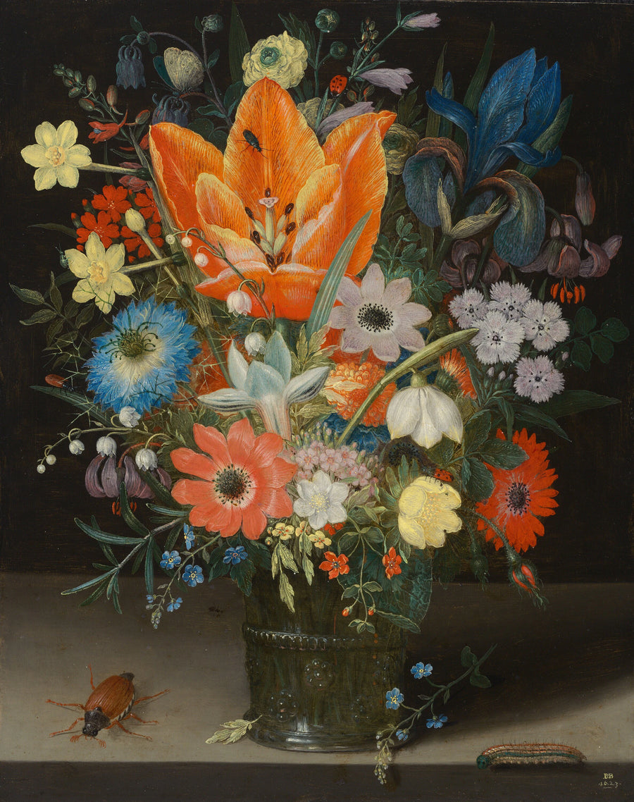 Nature morte aux iris - Peter Binoit