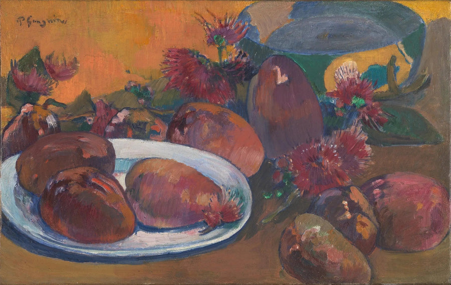 Martwa natura z mango - Paul Gauguin