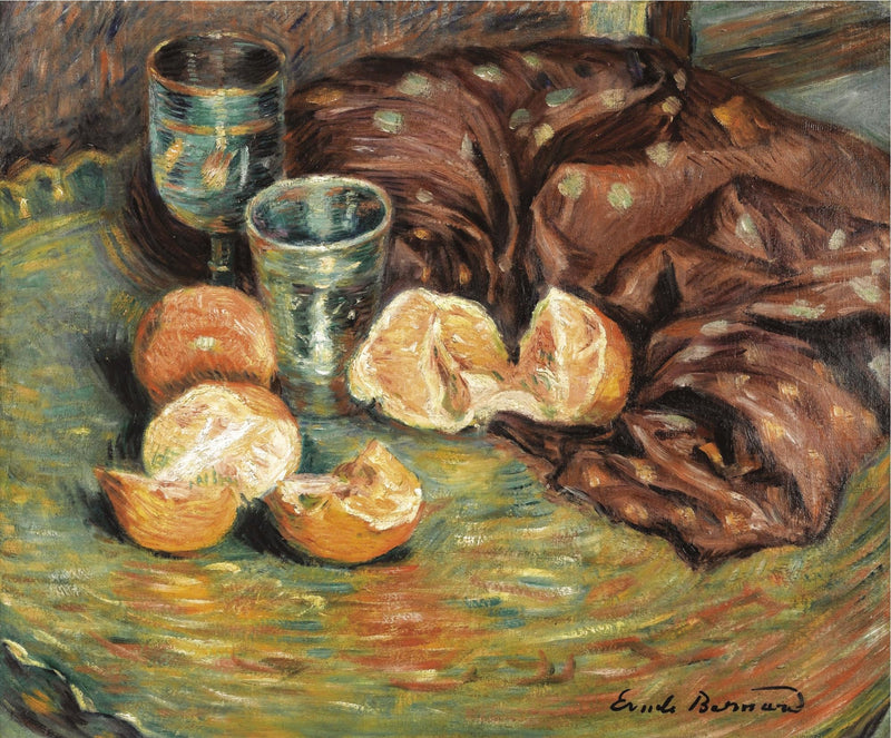 Martwa natura z pomarańczami - Émile Bernard