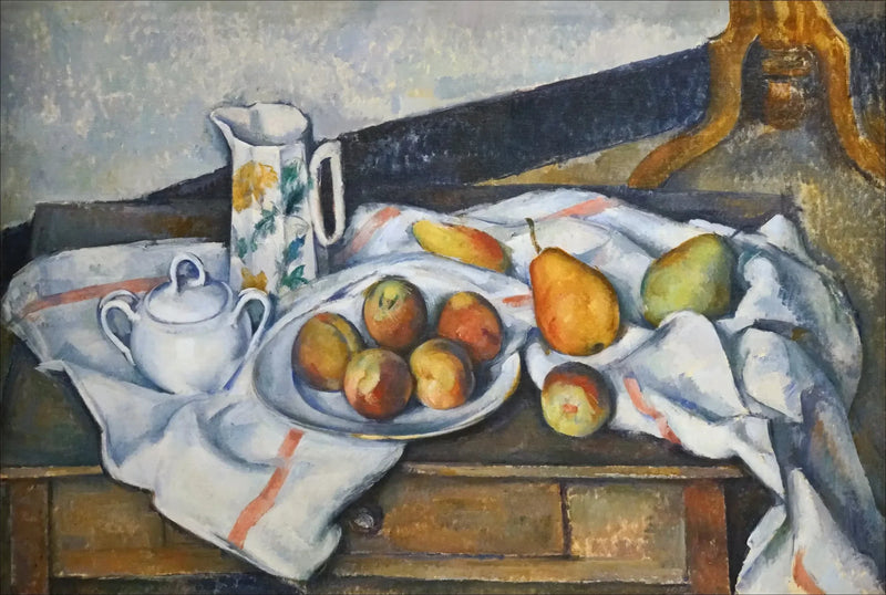 Martwa natura z brzoskwiniami i gruszkami - Paul Cézanne