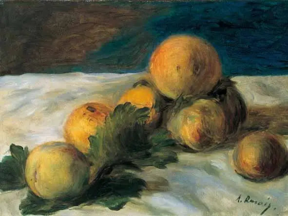 Martwa natura z brzoskwiniami - Pierre-Auguste Renoir