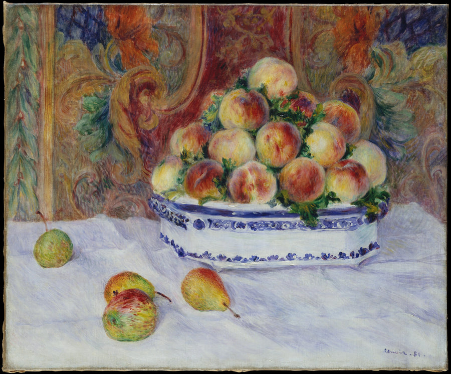 Martwa natura z brzoskwiniami - Pierre-Auguste Renoir
