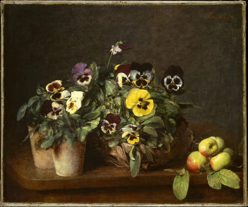 Martwa natura z myślami - Henri Fantin-Latour