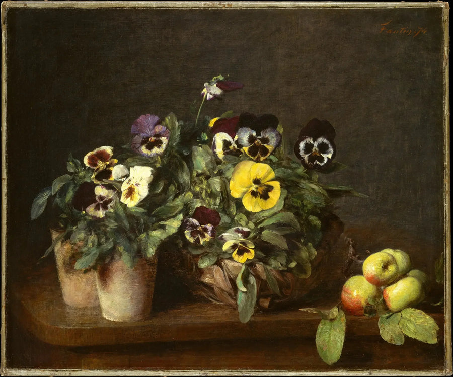 Martwa natura z myślami - Henri Fantin-Latour