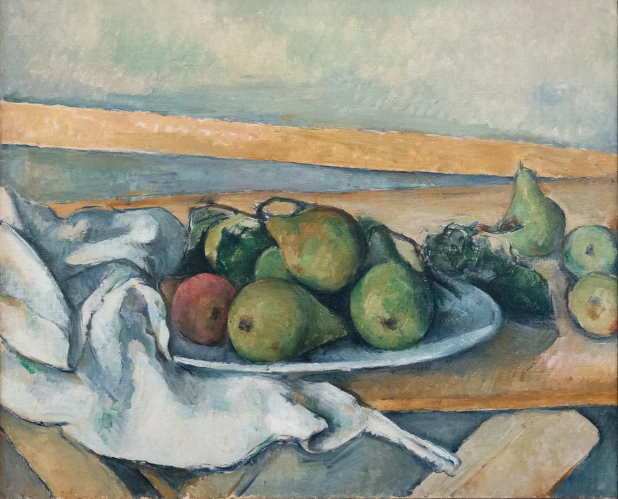 Martwa natura z gruszkami - Paul Cézanne