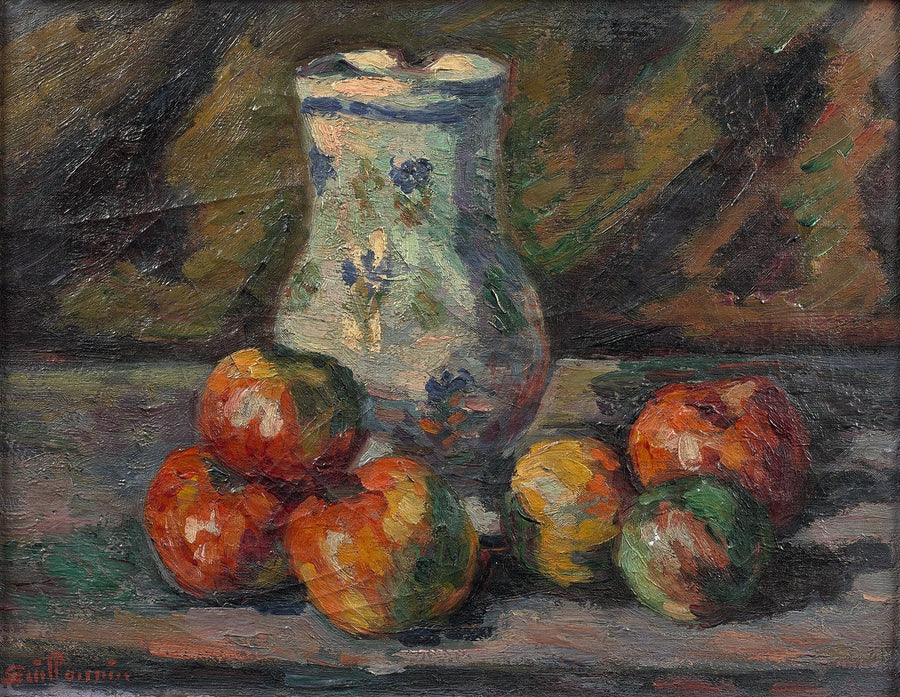 Martwa natura z jabłkami - Armand Guillaumin