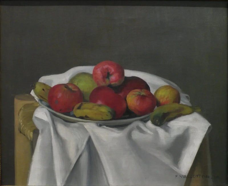Martwa natura z jabłkami - Félix Vallotton