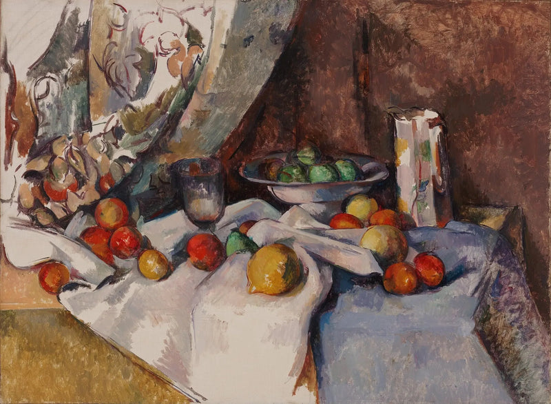 Martwa natura z jabłkami - Paul Cézanne