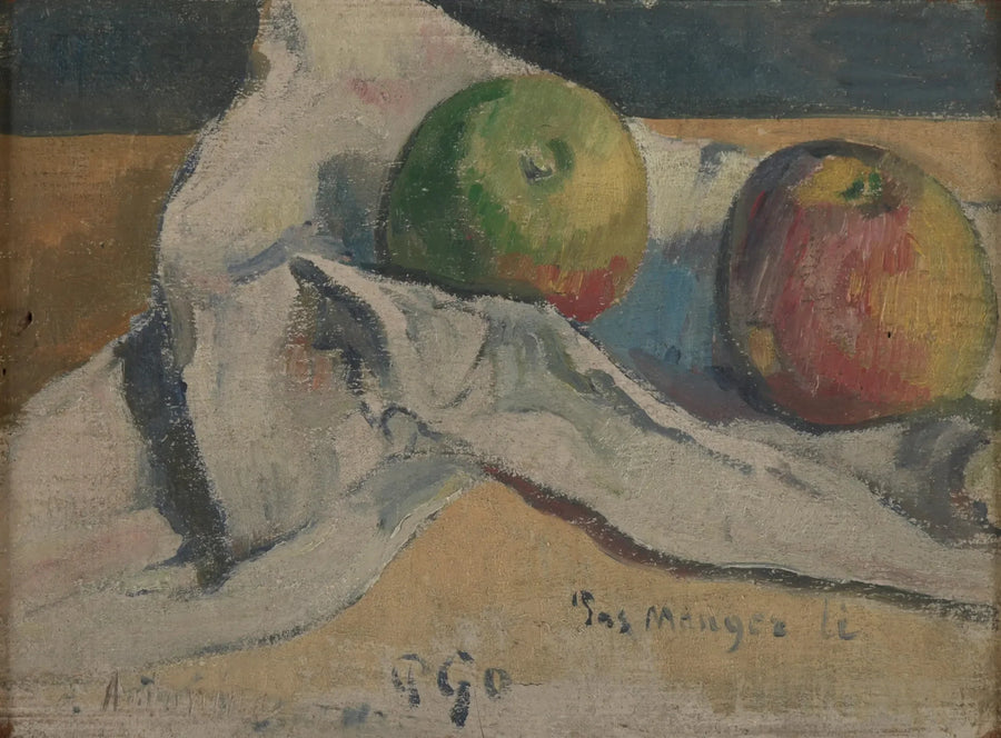 Martwa natura z jabłkami - Paul Gauguin