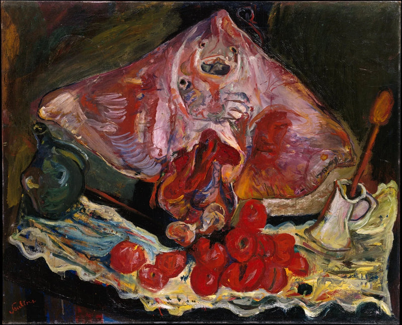 Martwa natura z pasami - Chaim Soutine