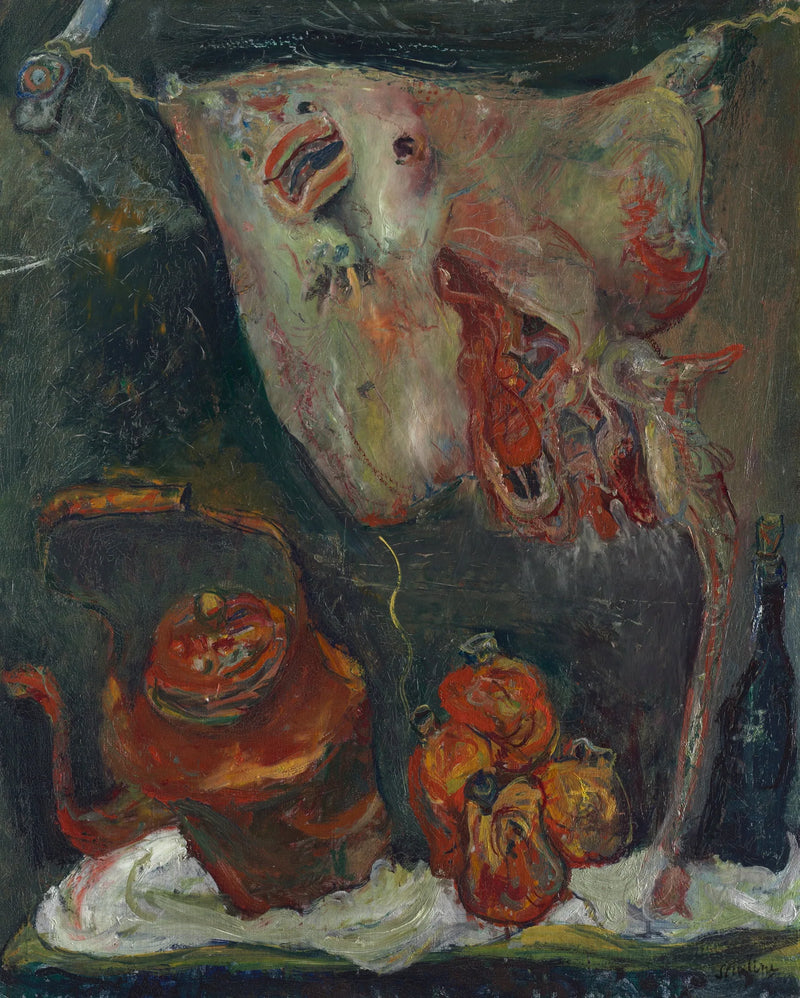 Martwa natura z pasami - Chaim Soutine