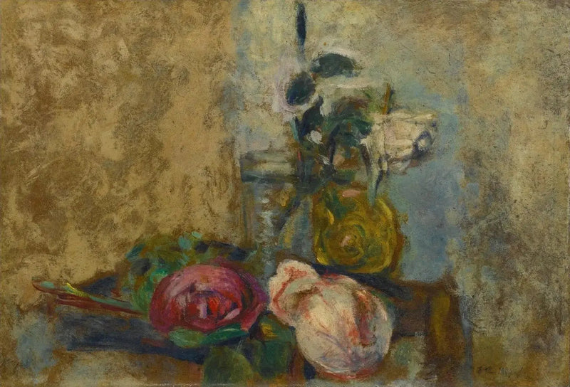 Martwa natura z różami - Édouard Vuillard