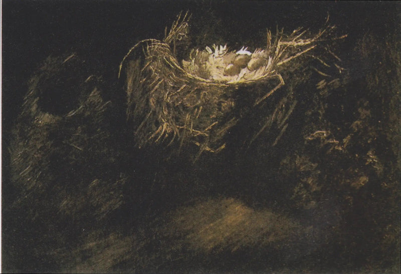 Martwa natura z trzema gniazdami ptaków - Vincent van Gogh