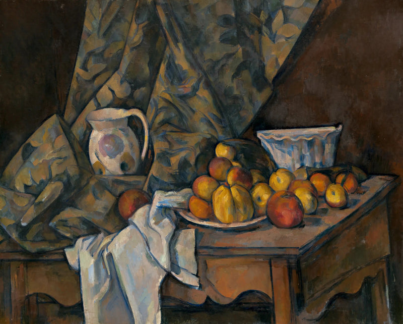 Martwa natura z jabłkami i brzoskwiniami - Paul Cézanne
