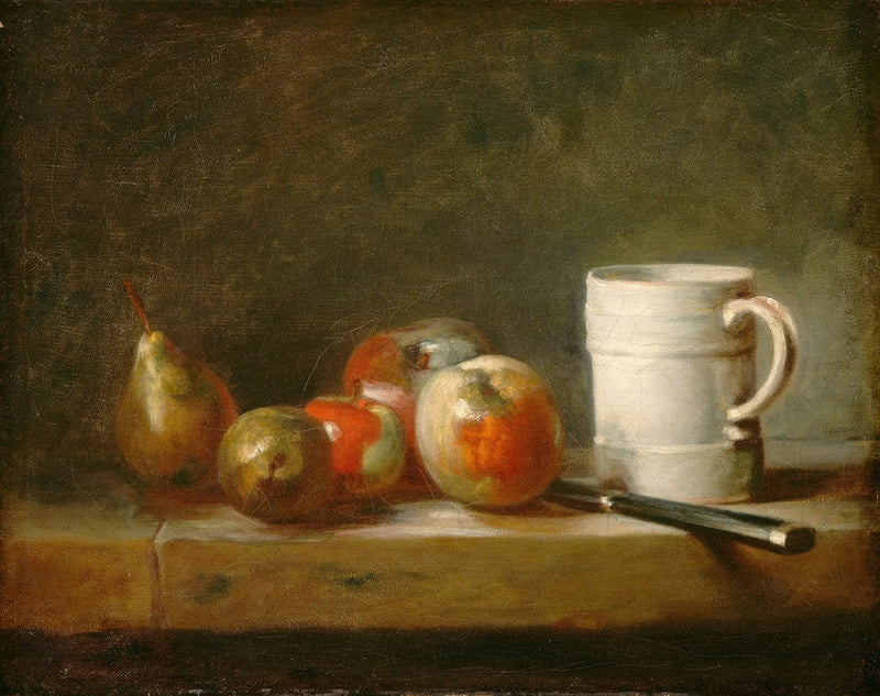 Martwa natura z białą filiżanką - Jean Simeón Chardin
