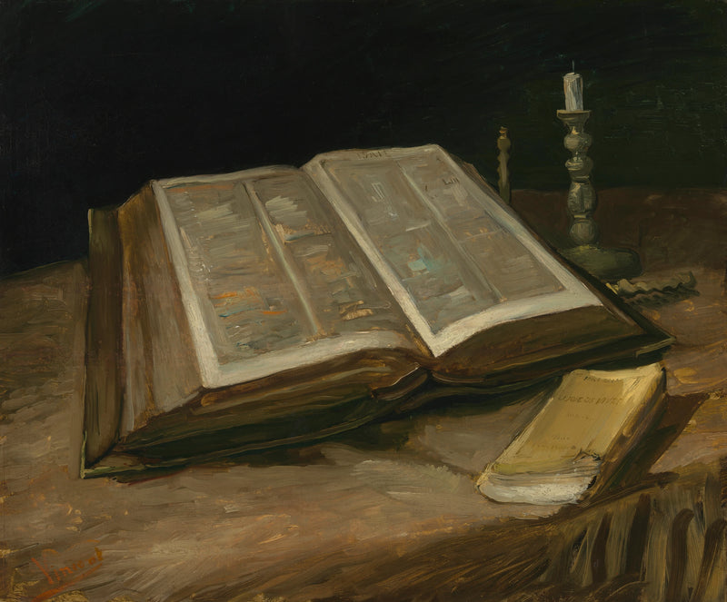 Martwa natura z Biblią - Vincent van Gogh