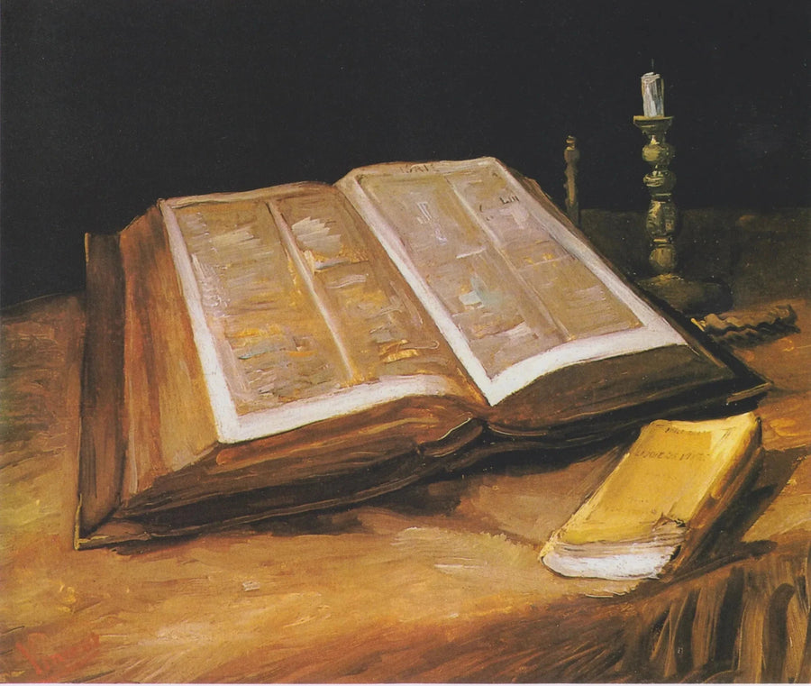 Martwa natura z Biblią - Vincent van Gogh